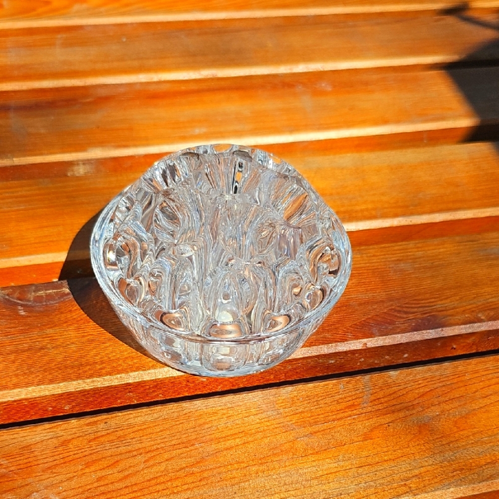 Bohemia Crystal Flower Frog